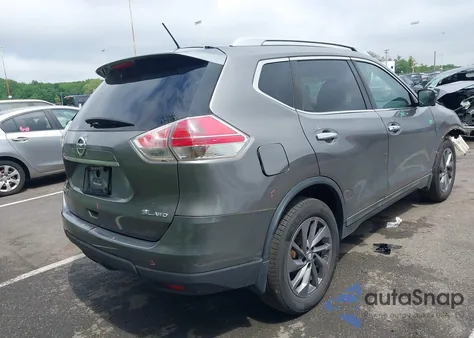 2016 Nissan Rogue Sl из США, поврежденный, VIN 5N1AT2MV2GC772985
